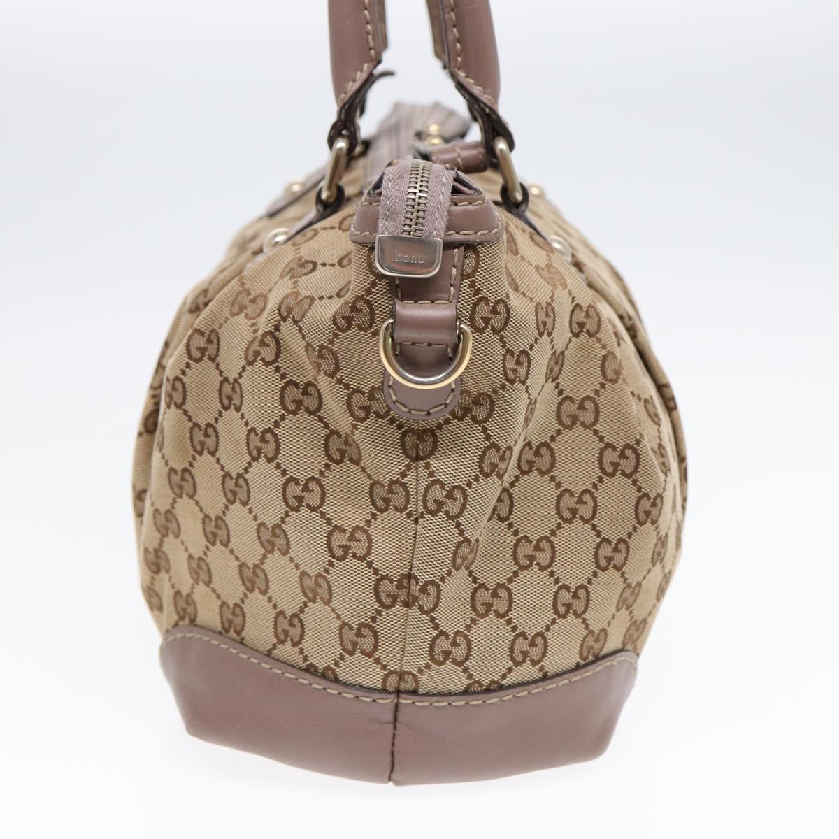 Gucci Sukey Beige Canvas Handbag