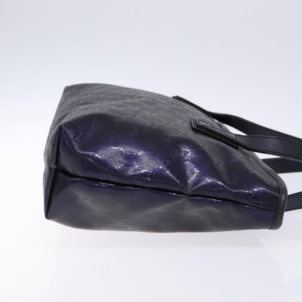 Gucci Gg Imprimé Navy Canvas Tote Bag