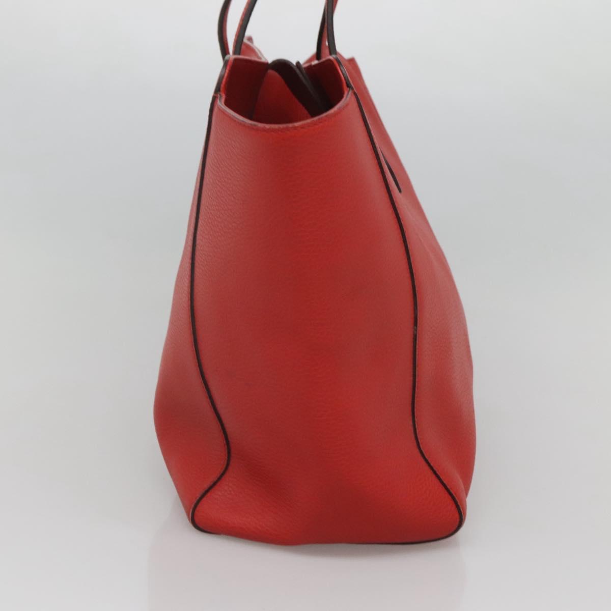 Gucci Swing Red Leather Tote Bag