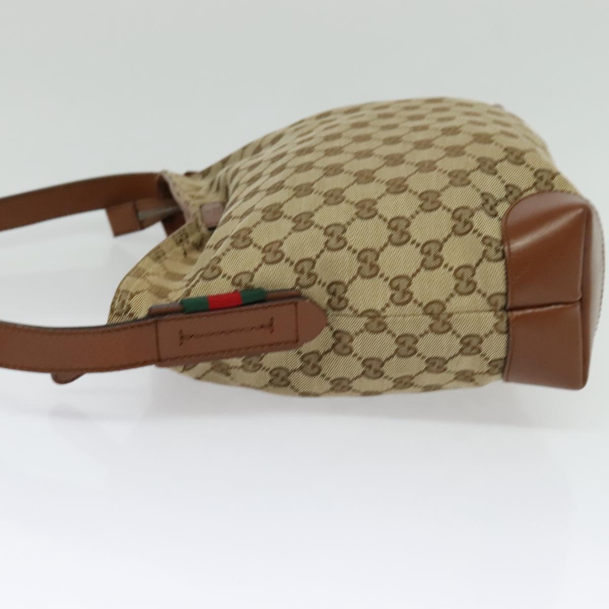 Gucci Gg Canvas Beige Canvas Shoulder Bag