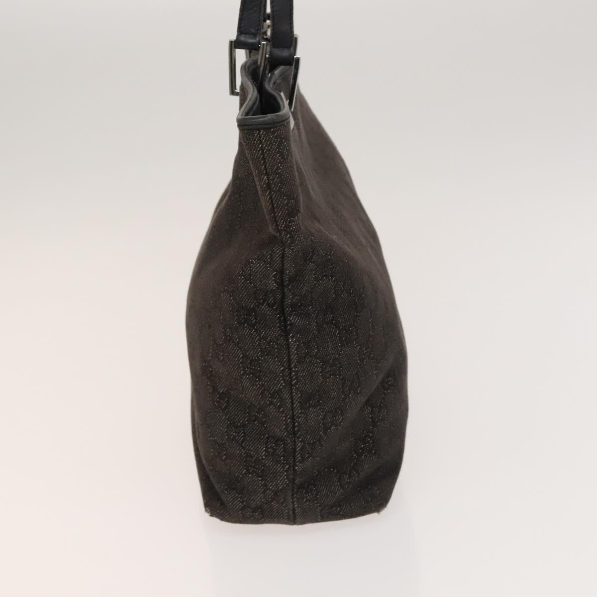 Gucci Gg Canvas Black Canvas Tote Bag