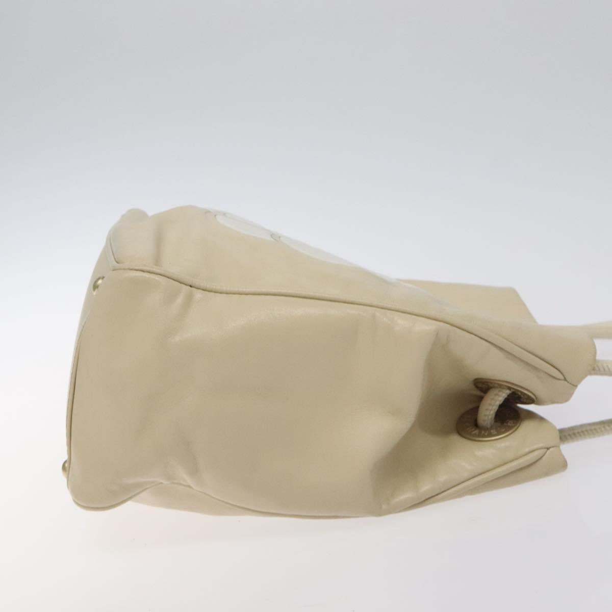 Chanel Camellia Beige Leather Tote Bag