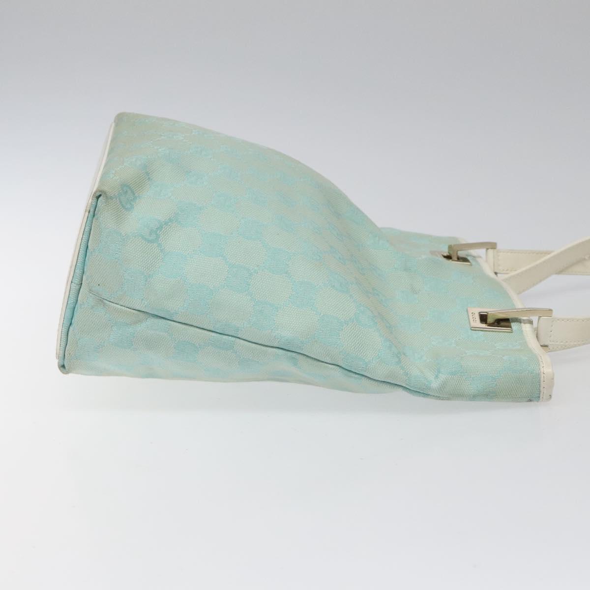 Gucci Gg Canvas Blue Canvas Tote Bag