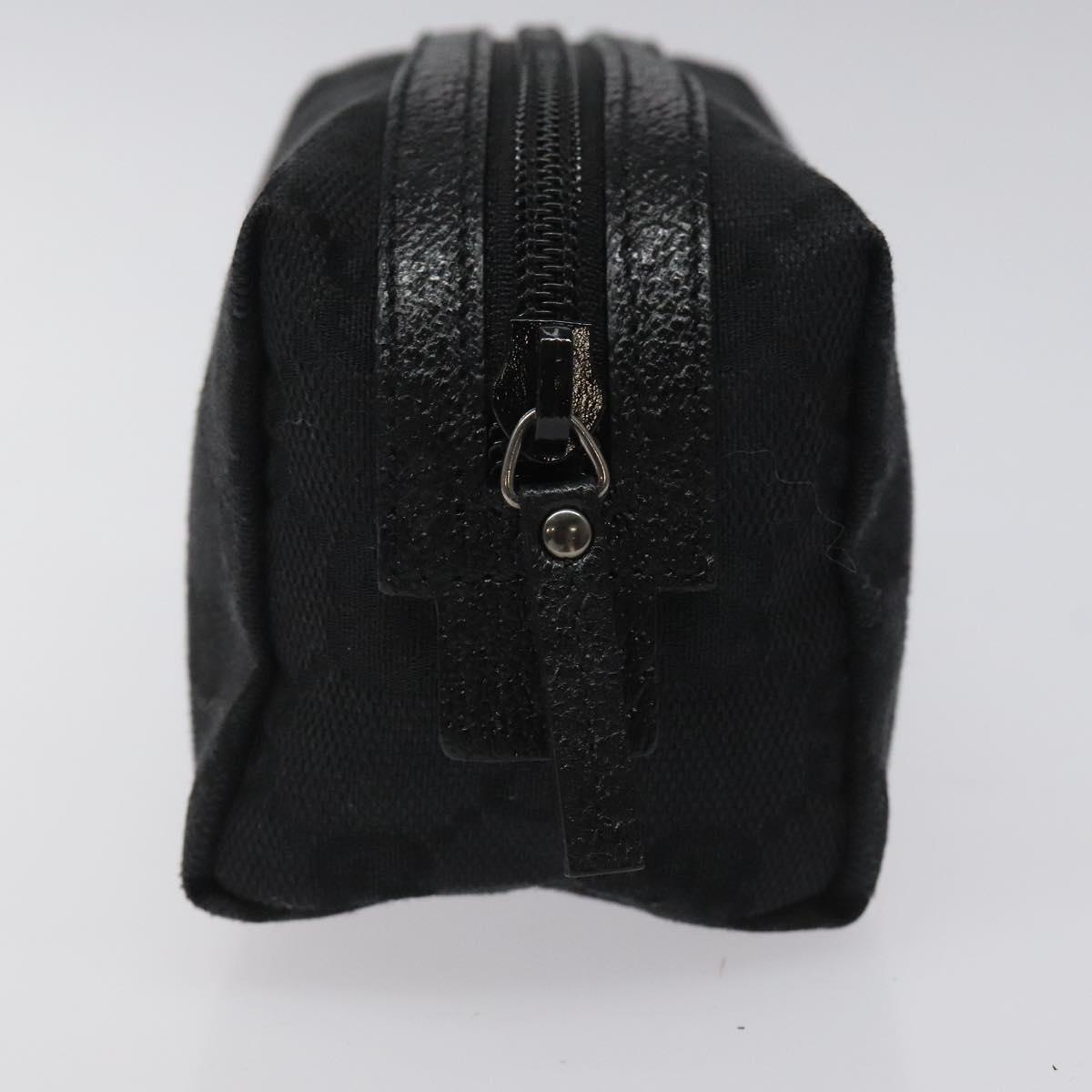 Gucci Gg Canvas Black Canvas Clutch Bag