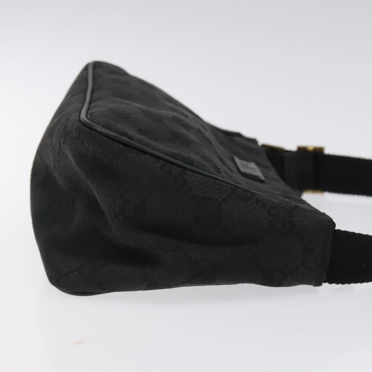 Gucci Gg Canvas Black Canvas Clutch Bag