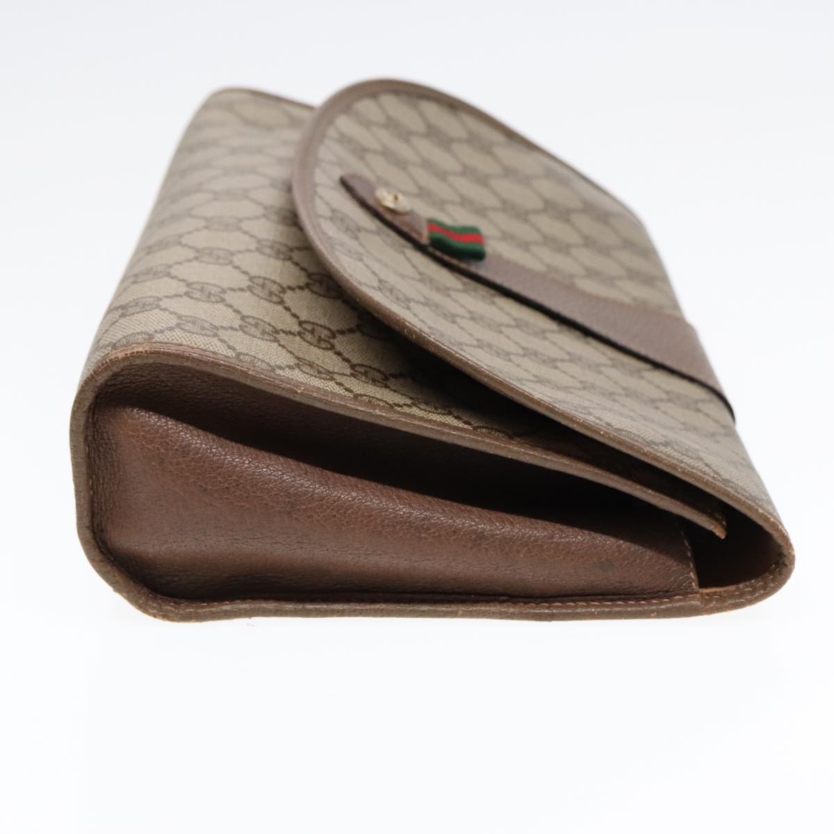 Gucci Beige Canvas Clutch Bag