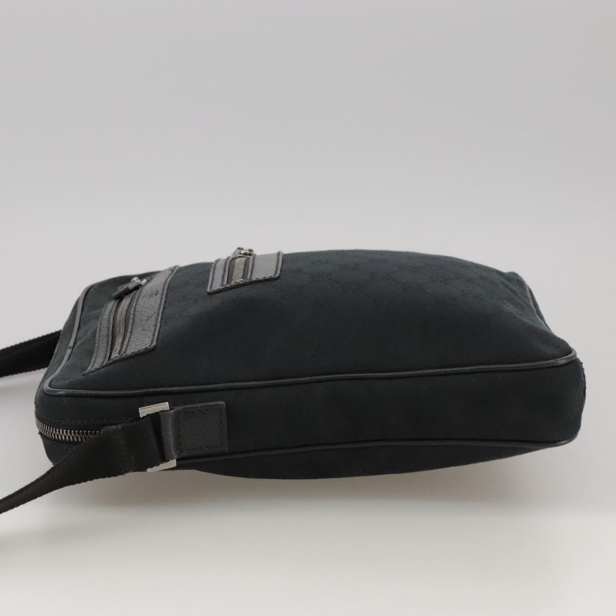 Gucci Black Canvas Shoulder Bag