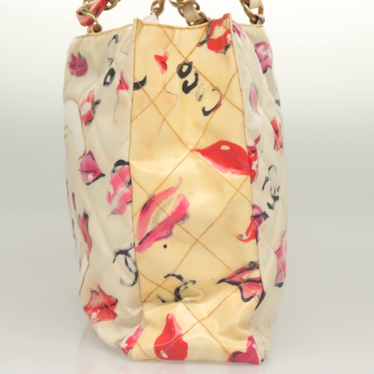 Chanel Cc Multicolour Vinyl Tote Bag