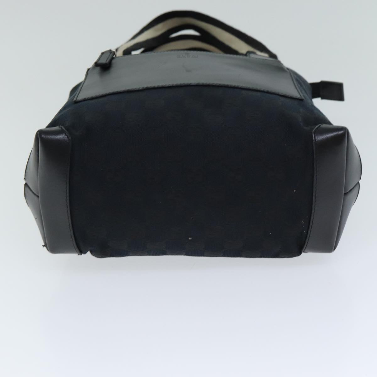 Gucci Gg Canvas Black Canvas Tote Bag