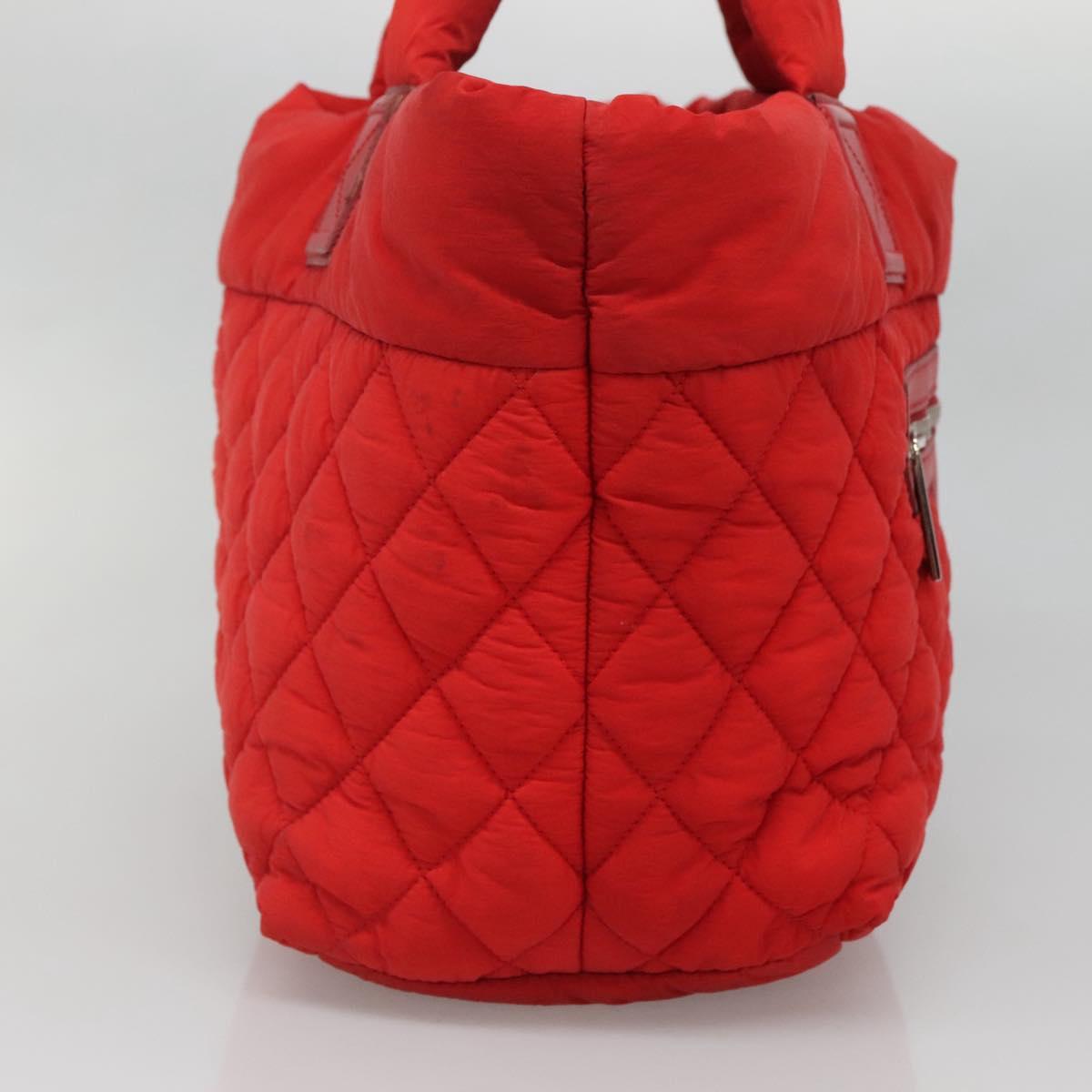 Chanel Coco Cocoon Red Nylon Tote Bag