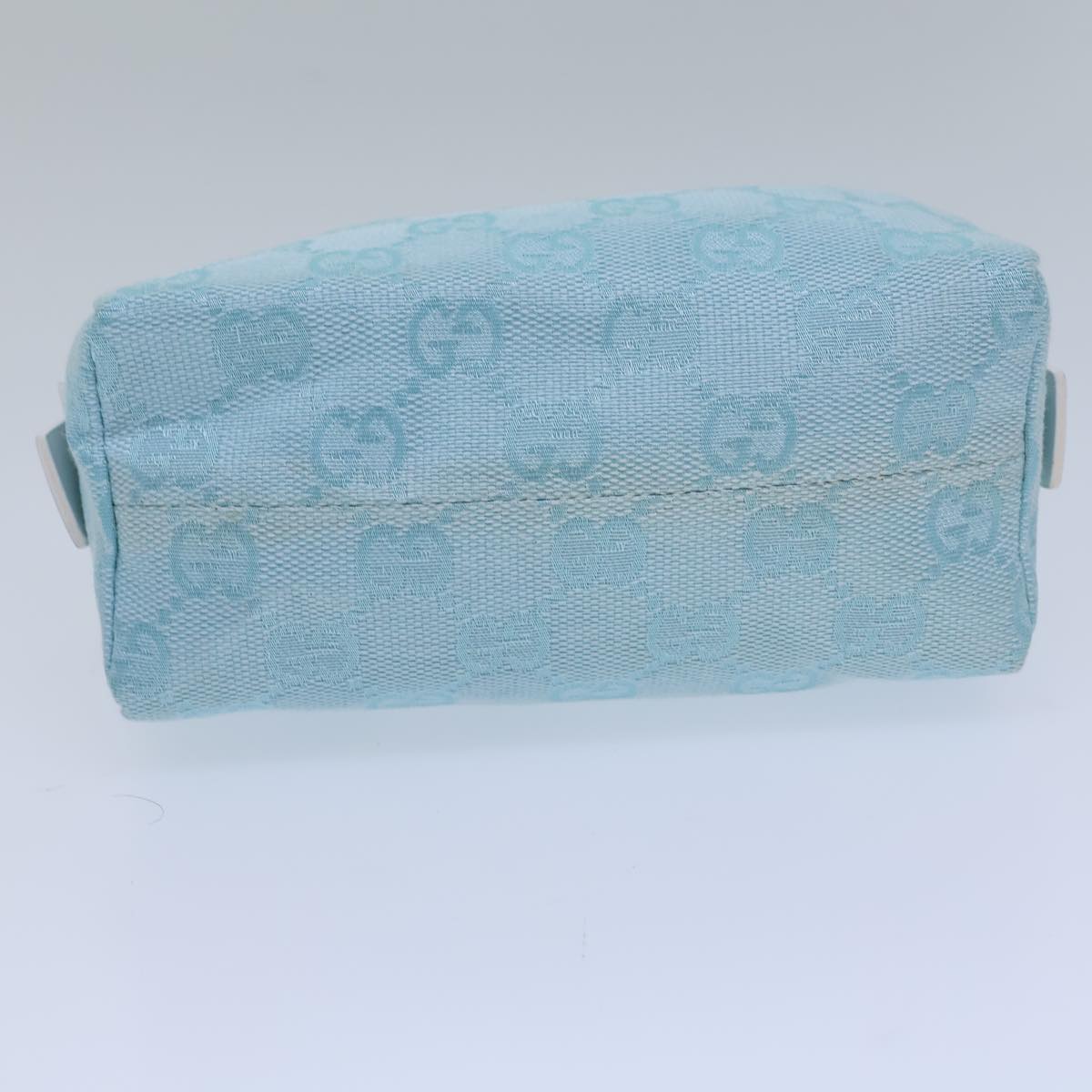 Gucci Gg Canvas Blue Canvas Clutch Bag