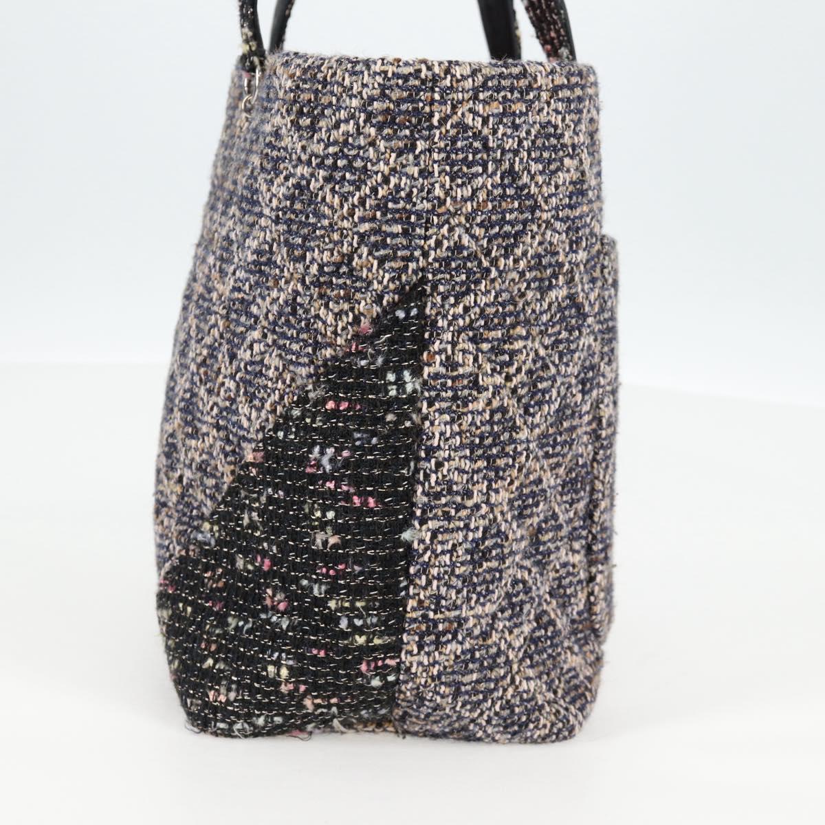 Chanel Cambon Line Multicolour Cotton Tote Bag