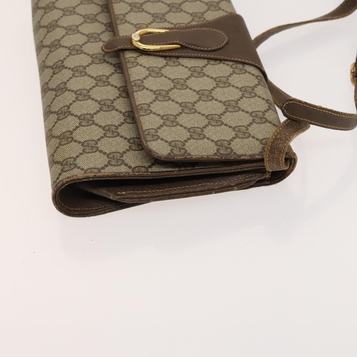 Gucci Gg Canvas Beige Canvas Shoulder Bag