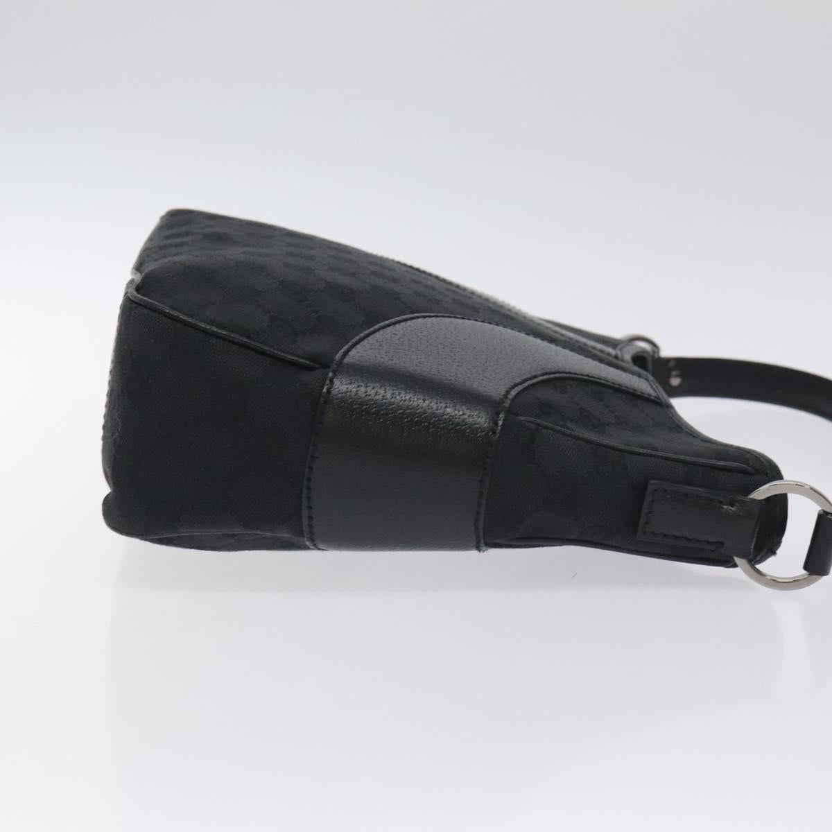 Gucci Gg Canvas Black Canvas Shoulder Bag