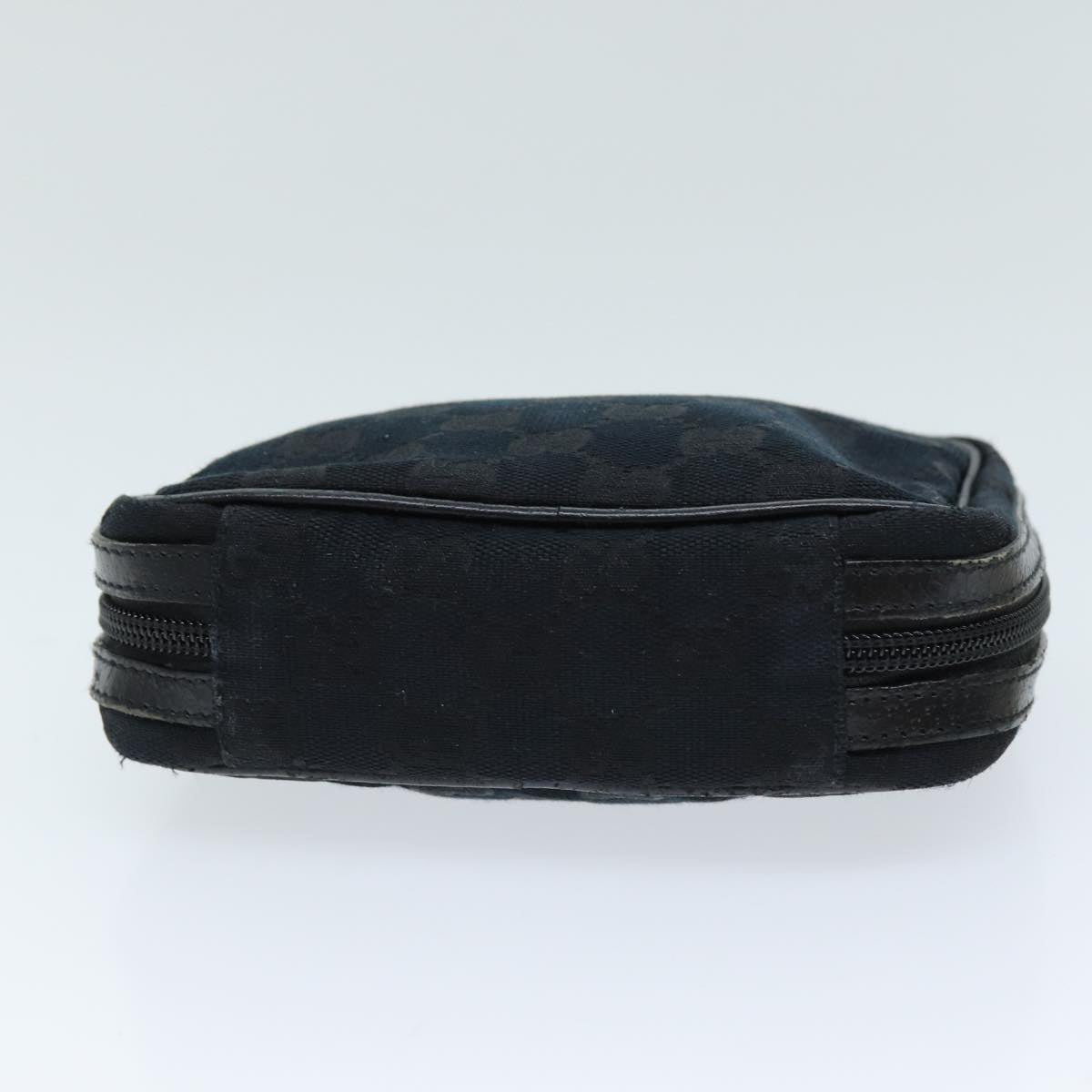 Gucci Gg Canvas Black Canvas Clutch Bag