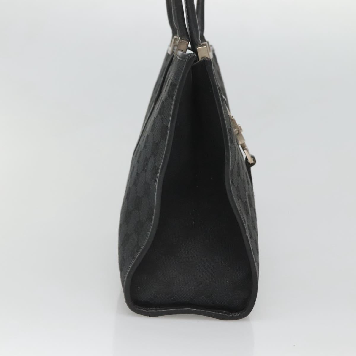 Gucci Jackie Black Canvas Handbag