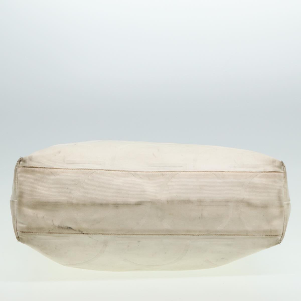 Gucci Cabas White Canvas Tote Bag