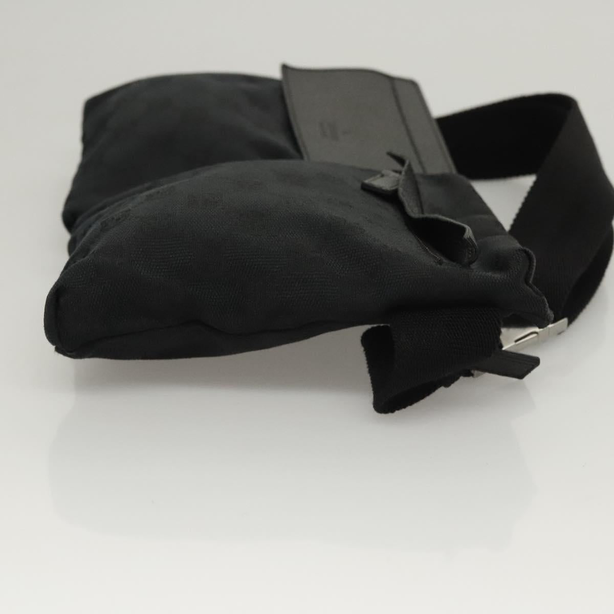 Gucci Gg Canvas Black Canvas Shoulder Bag