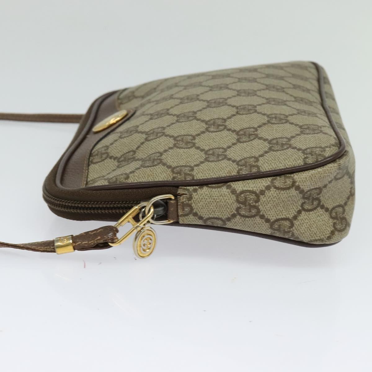 Gucci Gg Canvas Beige Canvas Shoulder Bag