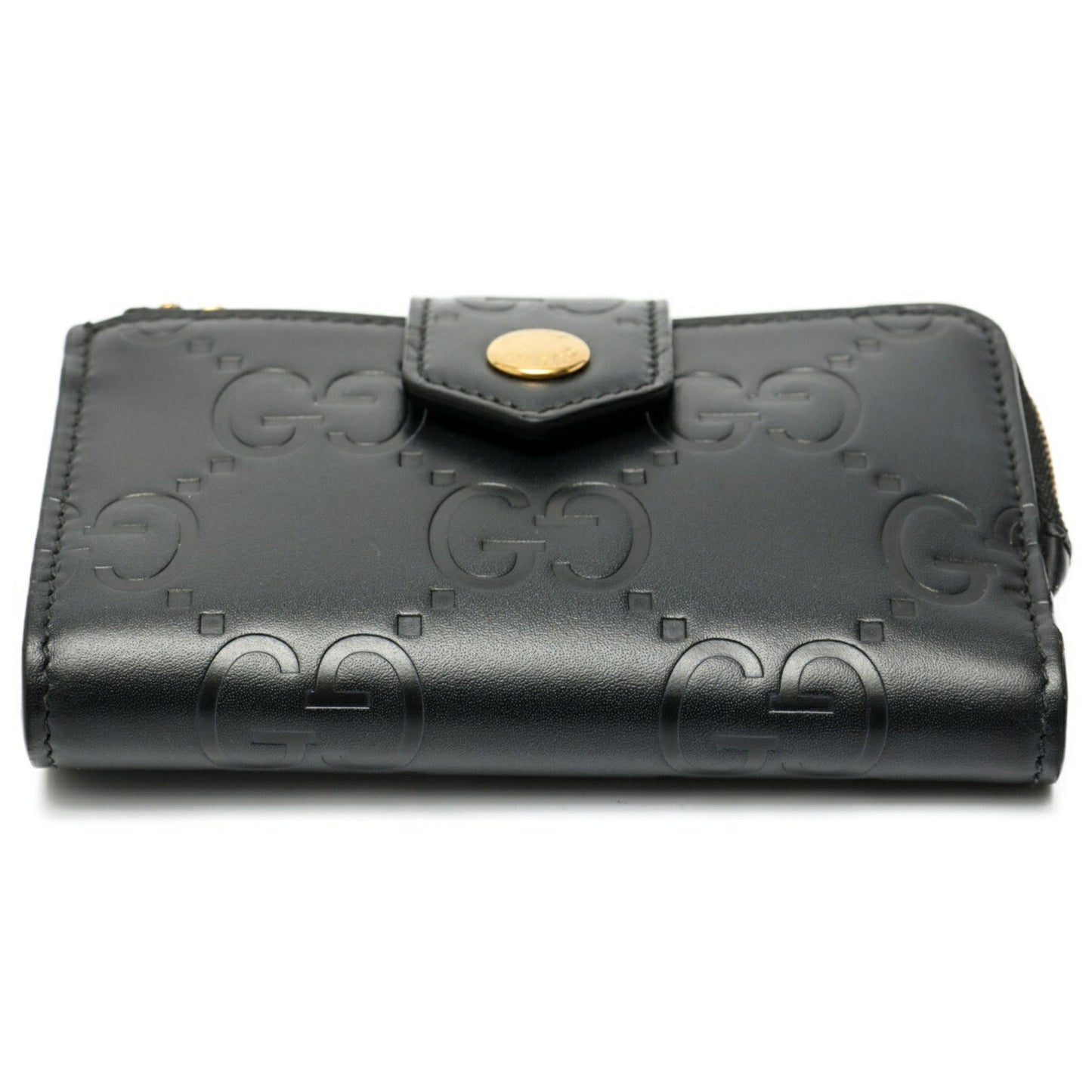 Gucci Black Leather Wallet (Bi-Fold)