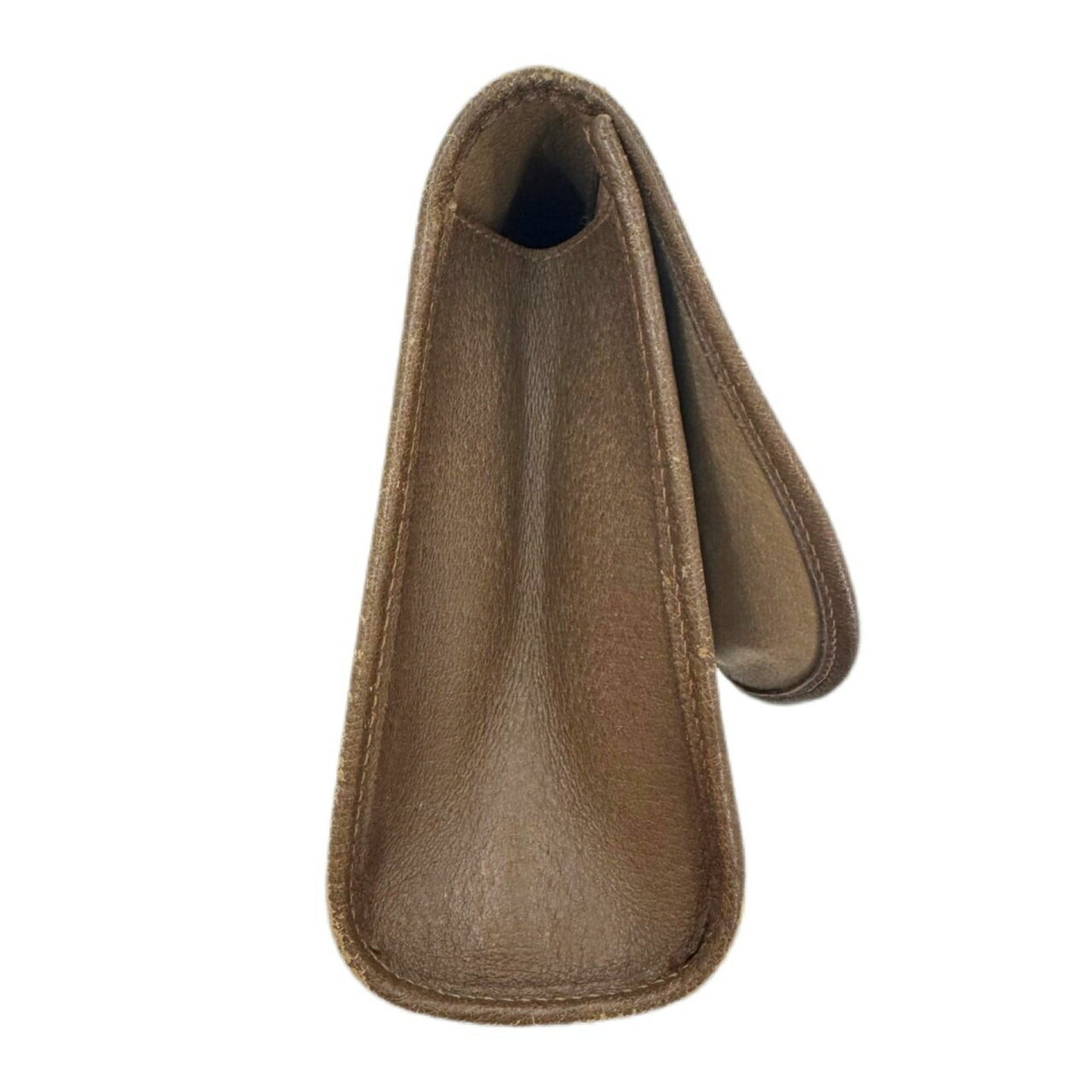 Gucci Sherry Line Beige Brown Gg Supreme Clutch Bag