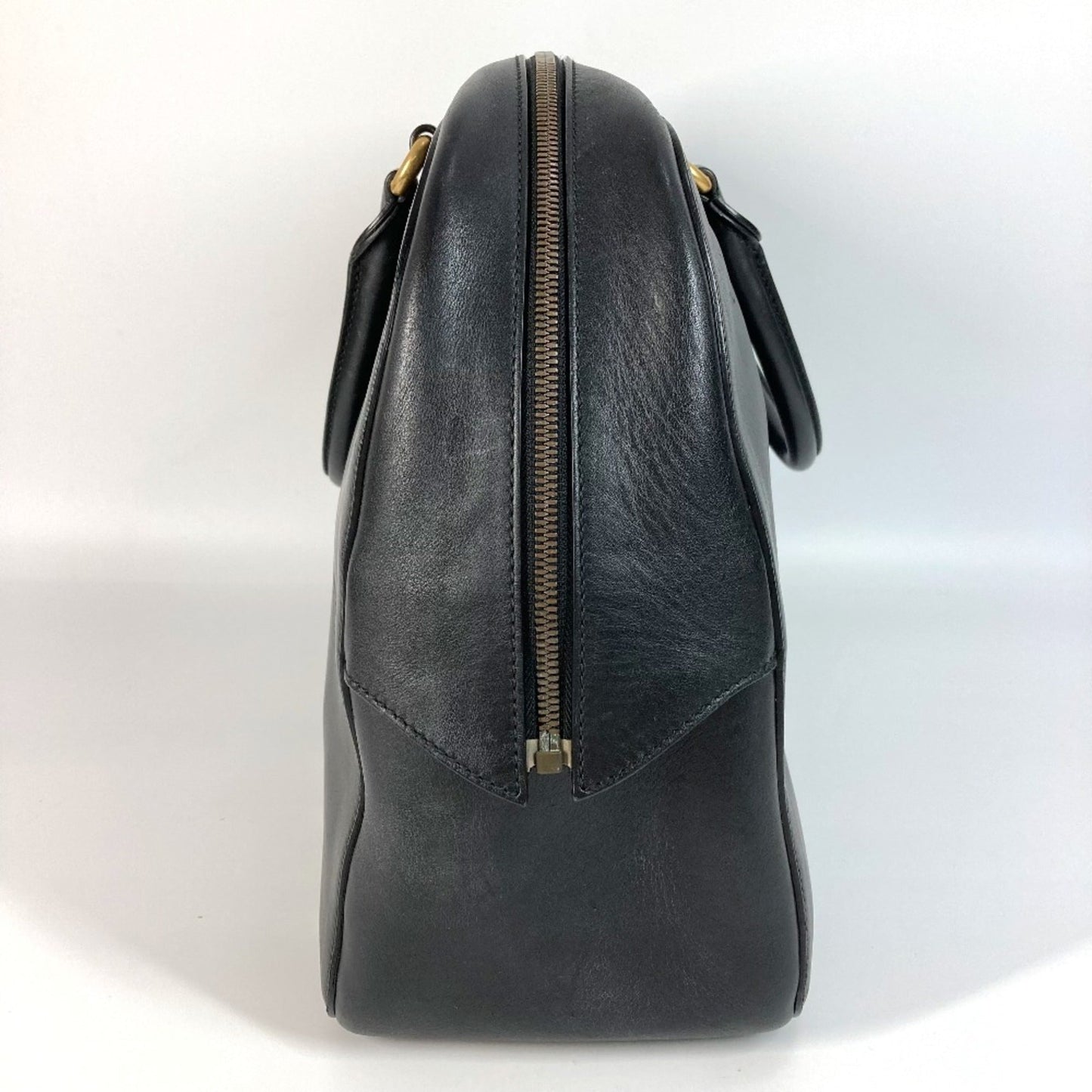 Gucci Black Leather Boston Bag Shoulder Bag