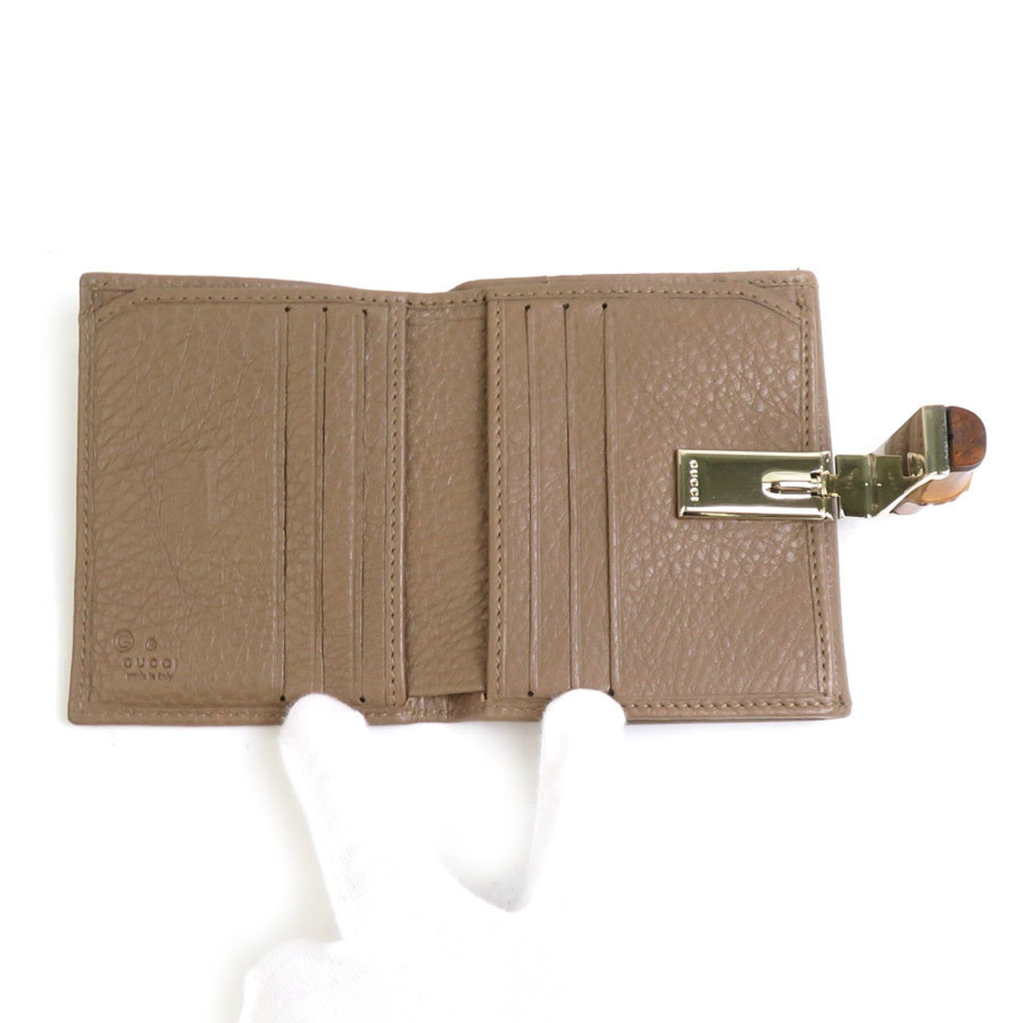 Gucci Brown Leather Wallet (Bi-Fold)