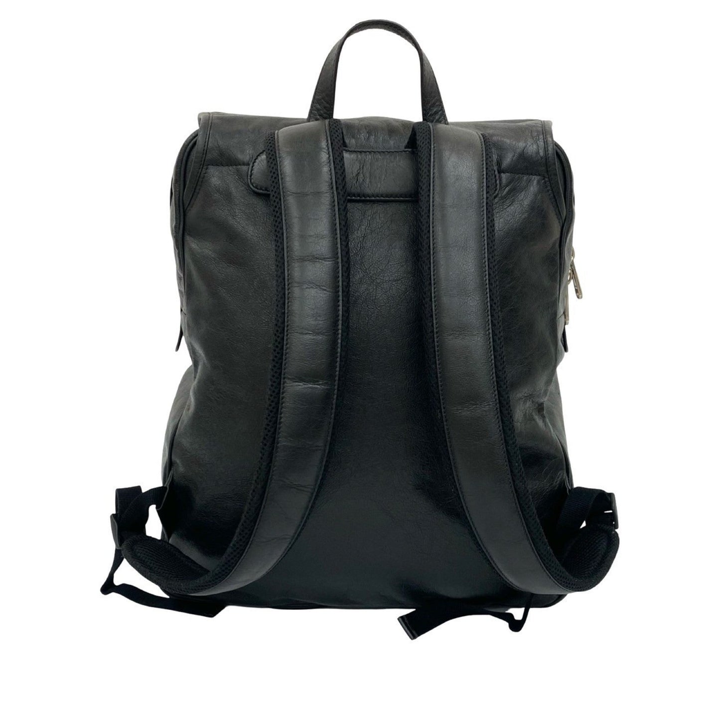 Gucci Black Leather Backpack
