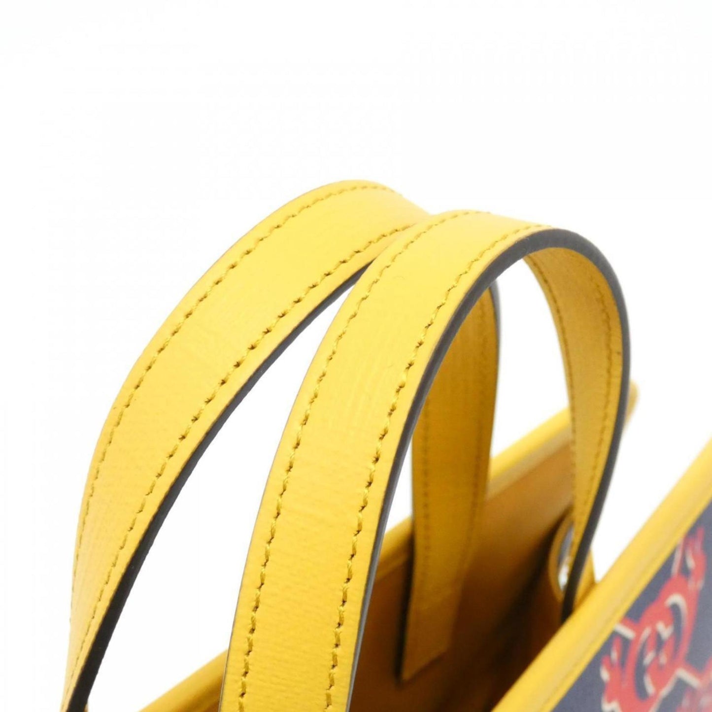 Gucci Blue Red Color Yellow Gg Supreme Handbag