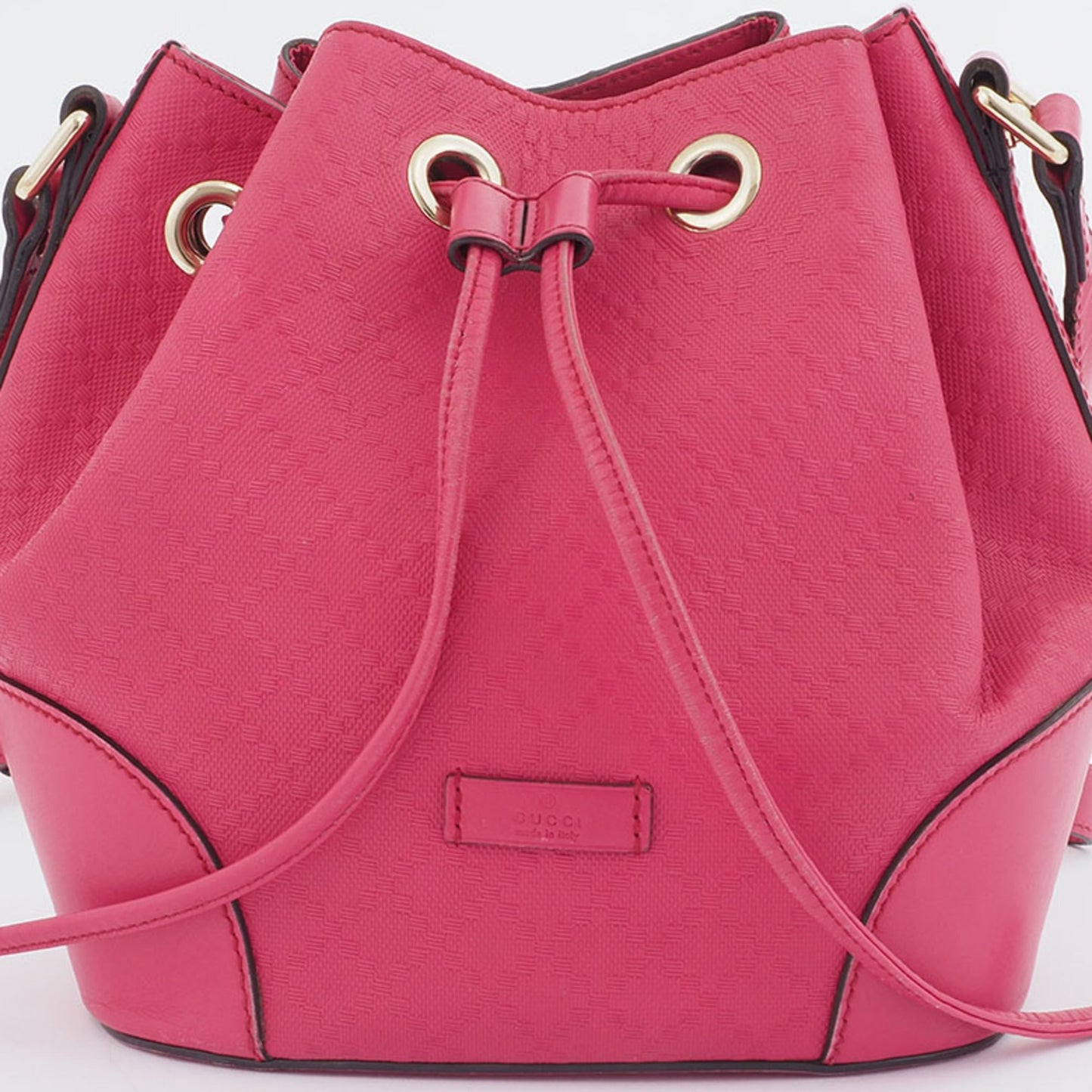 Gucci Pink Leather Shoulder Bag