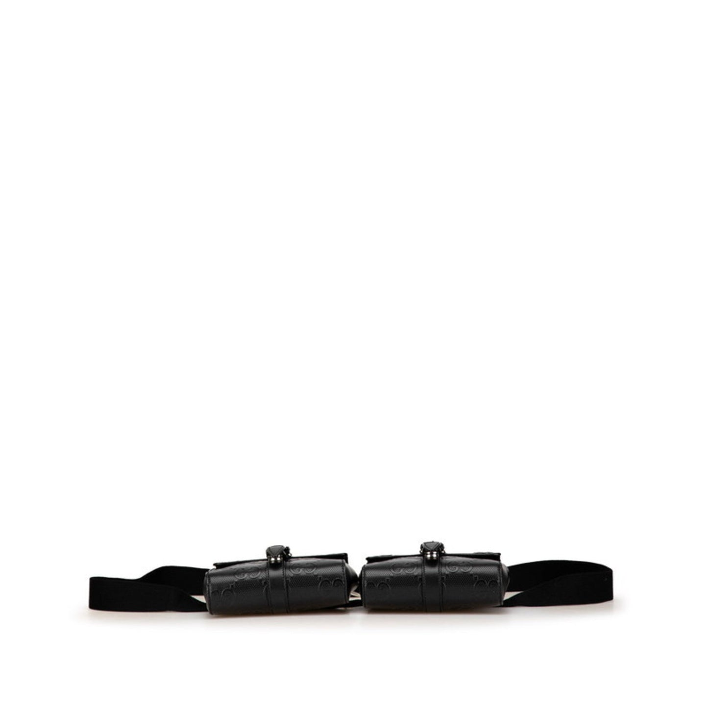 Gucci Black Leather Fanny Pack