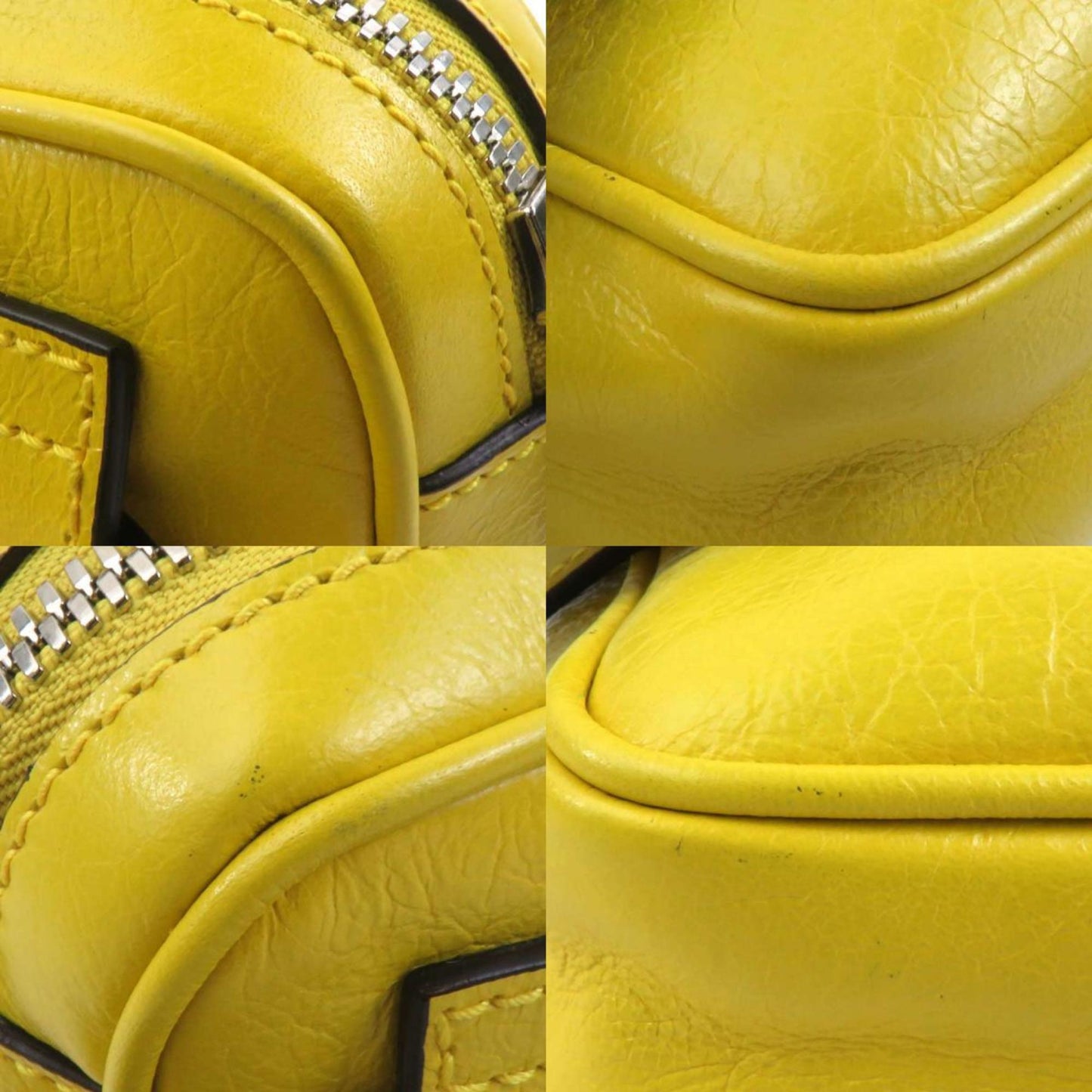 Gucci Yellow Leather Fanny Pack
