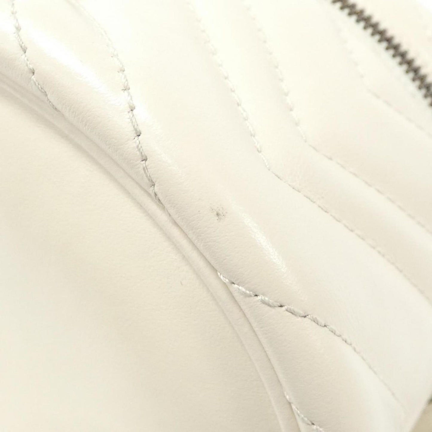 Gucci Off-White Leather Backpack