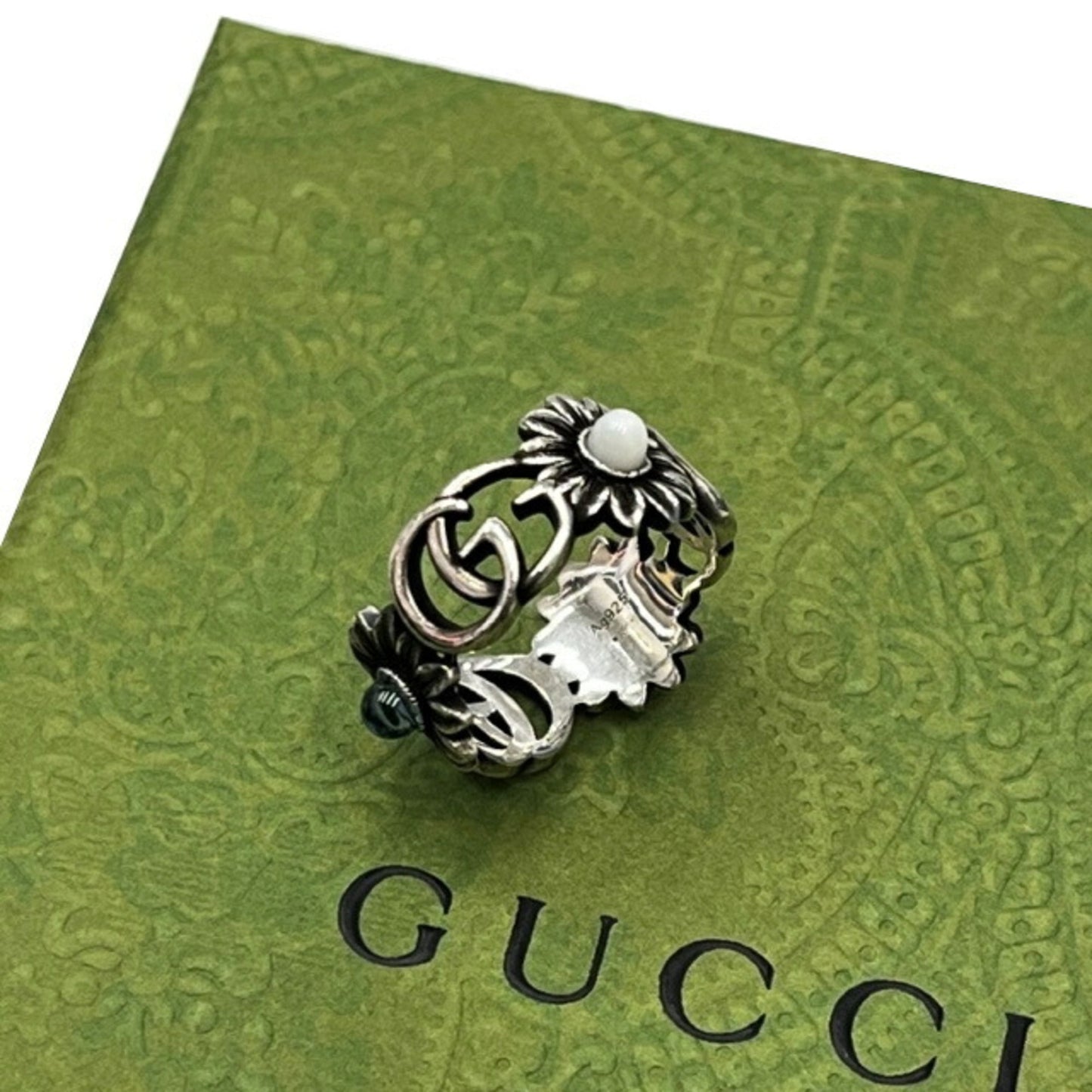 Gucci Silver Silver Band Ring