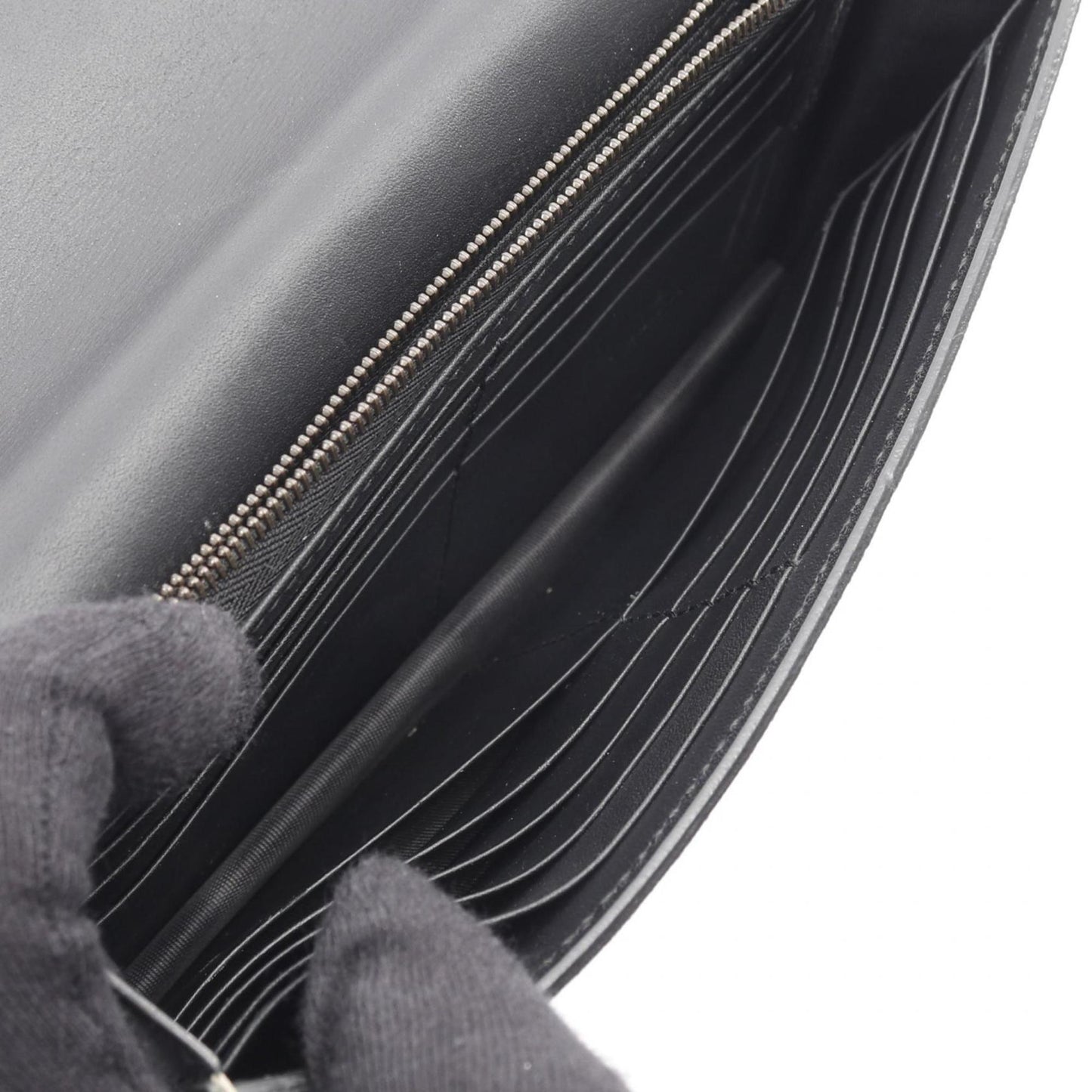 Gucci Beige Black Gg Supreme Shoulder Bag