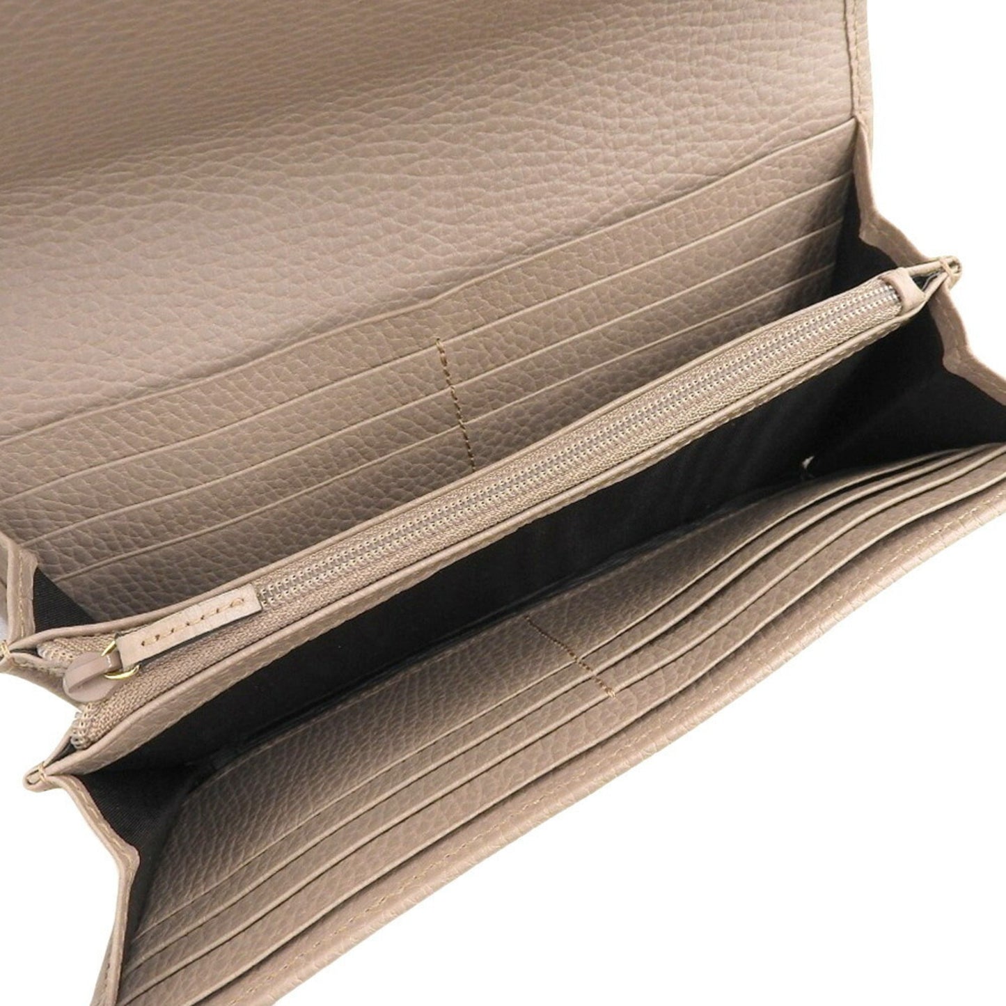 Gucci Beige Leather Coin Purse/Coin Case