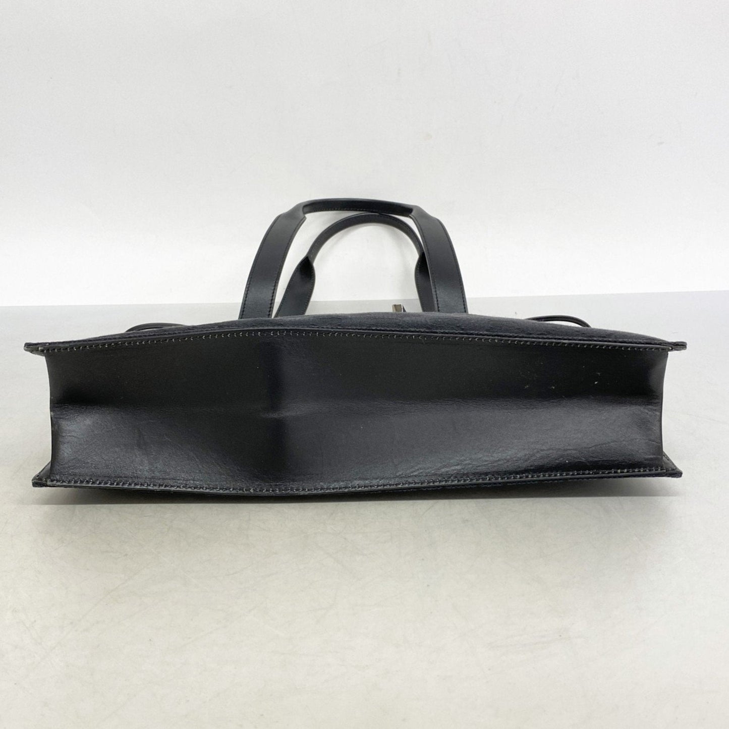 Gucci Black Canvas Tote Bag