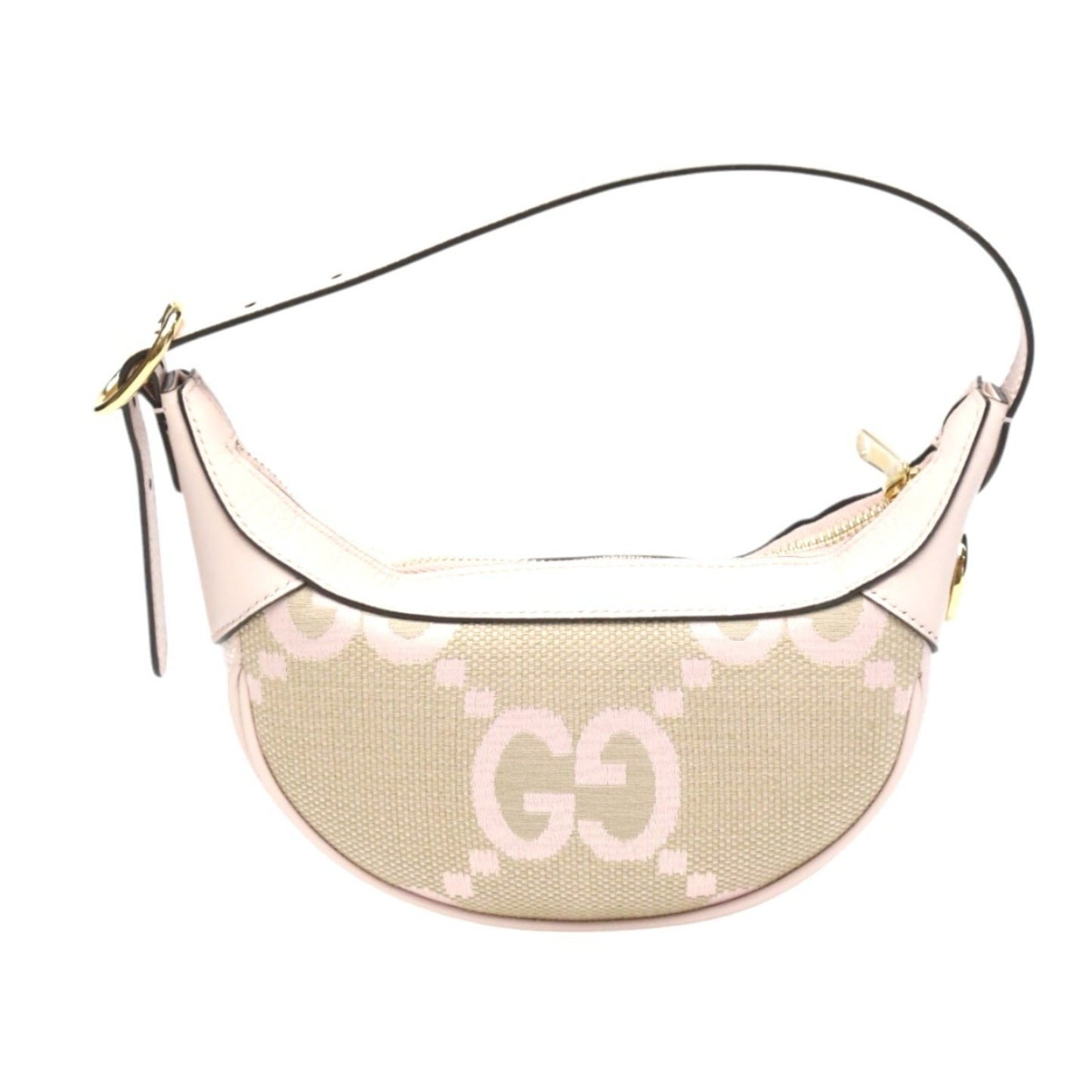 Gucci Pink Gg Canvas Handbag