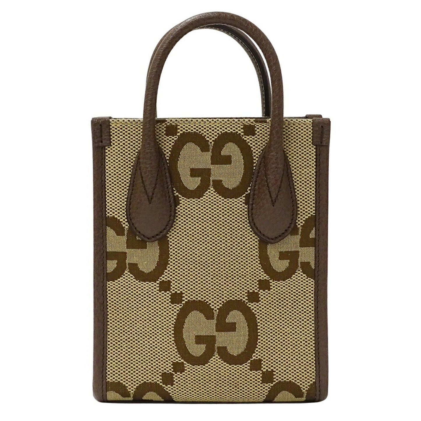 Gucci Gg Canvas Beige Brown Gg Canvas Handbag Shoulder Bag