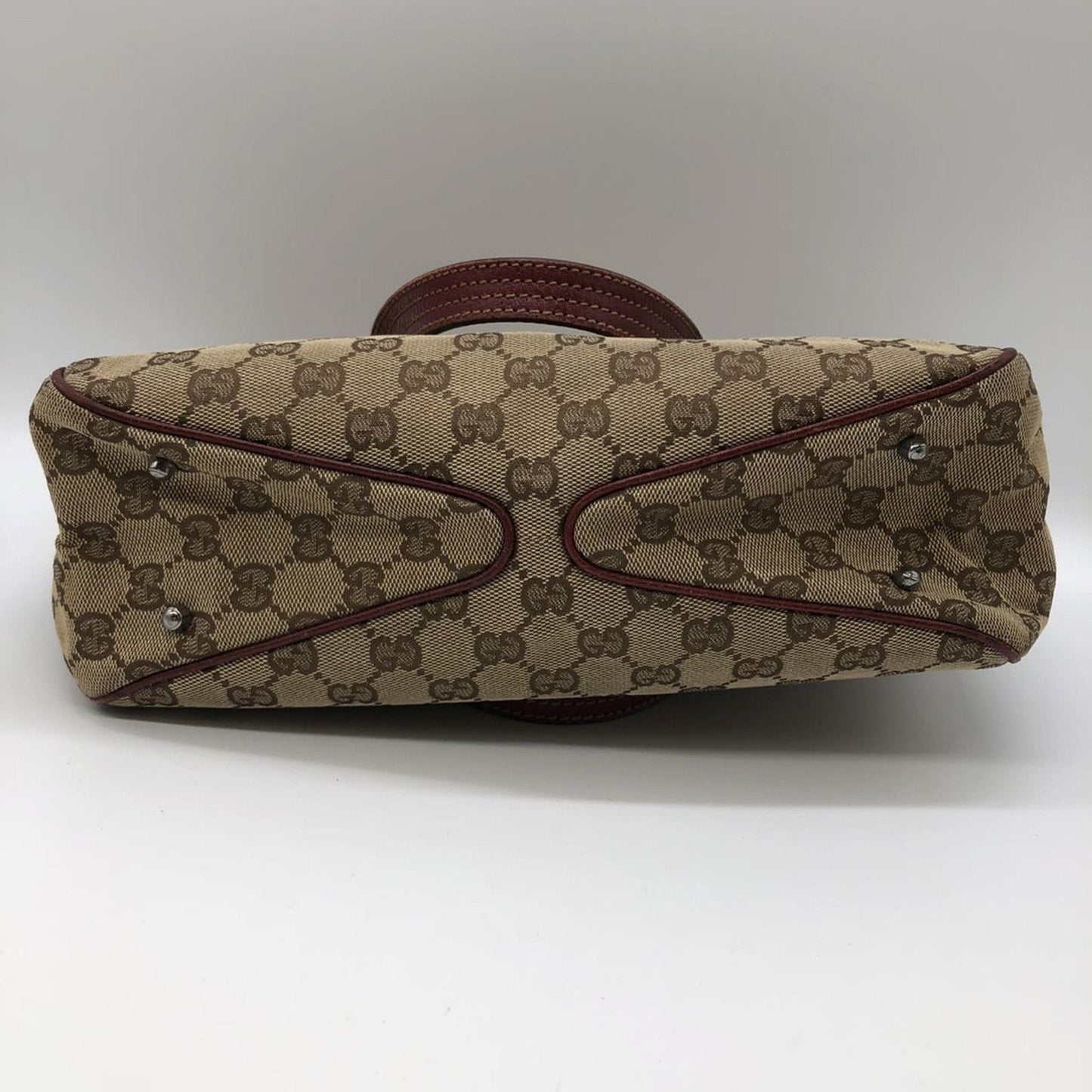 Gucci Gg Canvas Brown Gg Canvas Handbag Tote Bag