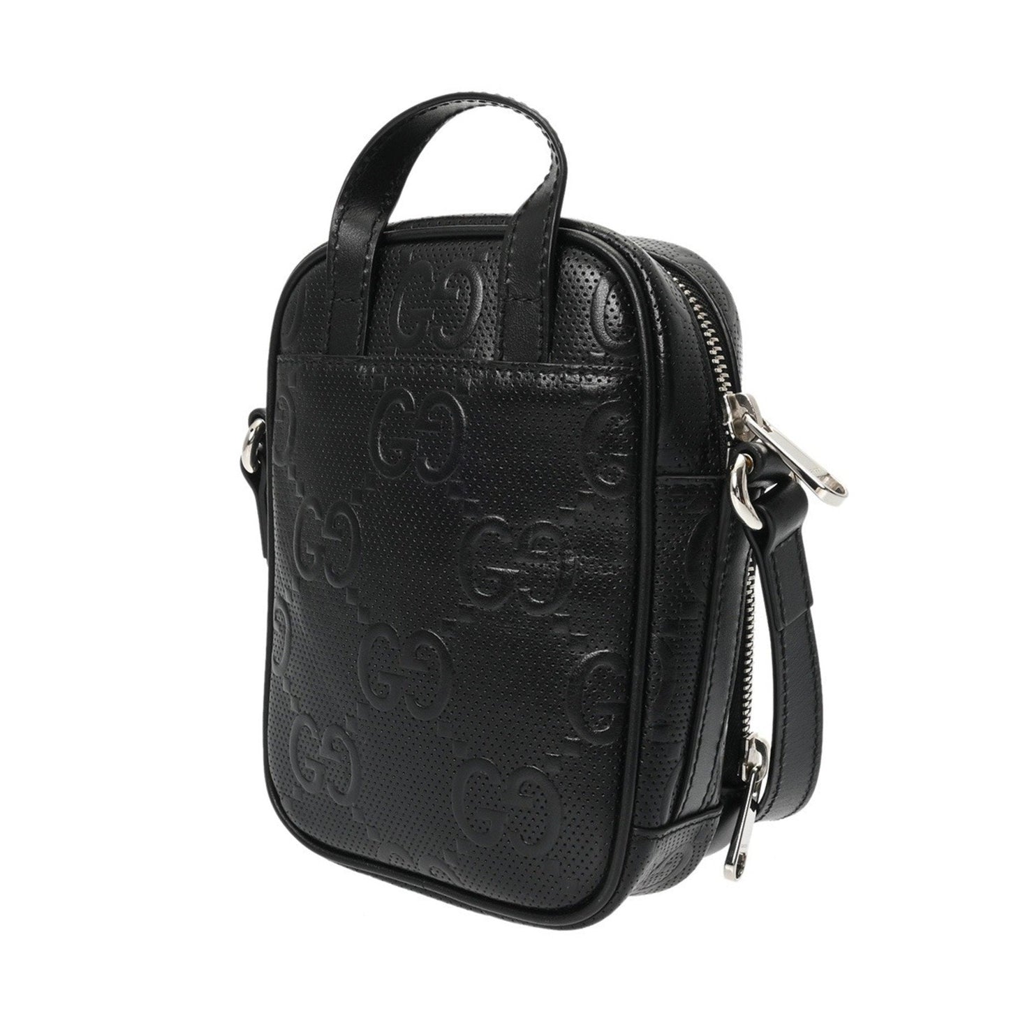 Gucci Black Leather Shoulder Bag