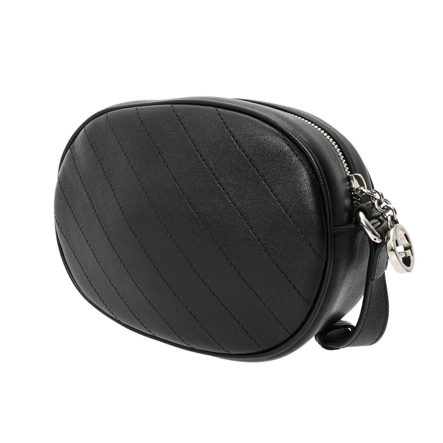Gucci Black Leather Shoulder Bag