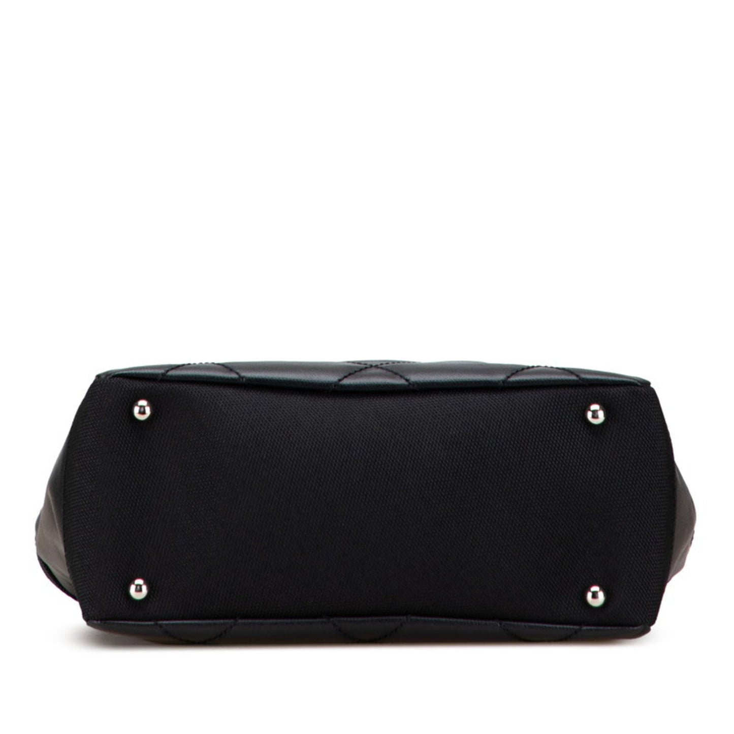 Chanel Paris Biarritz Black Pvc Leather Handbag Tote Bag