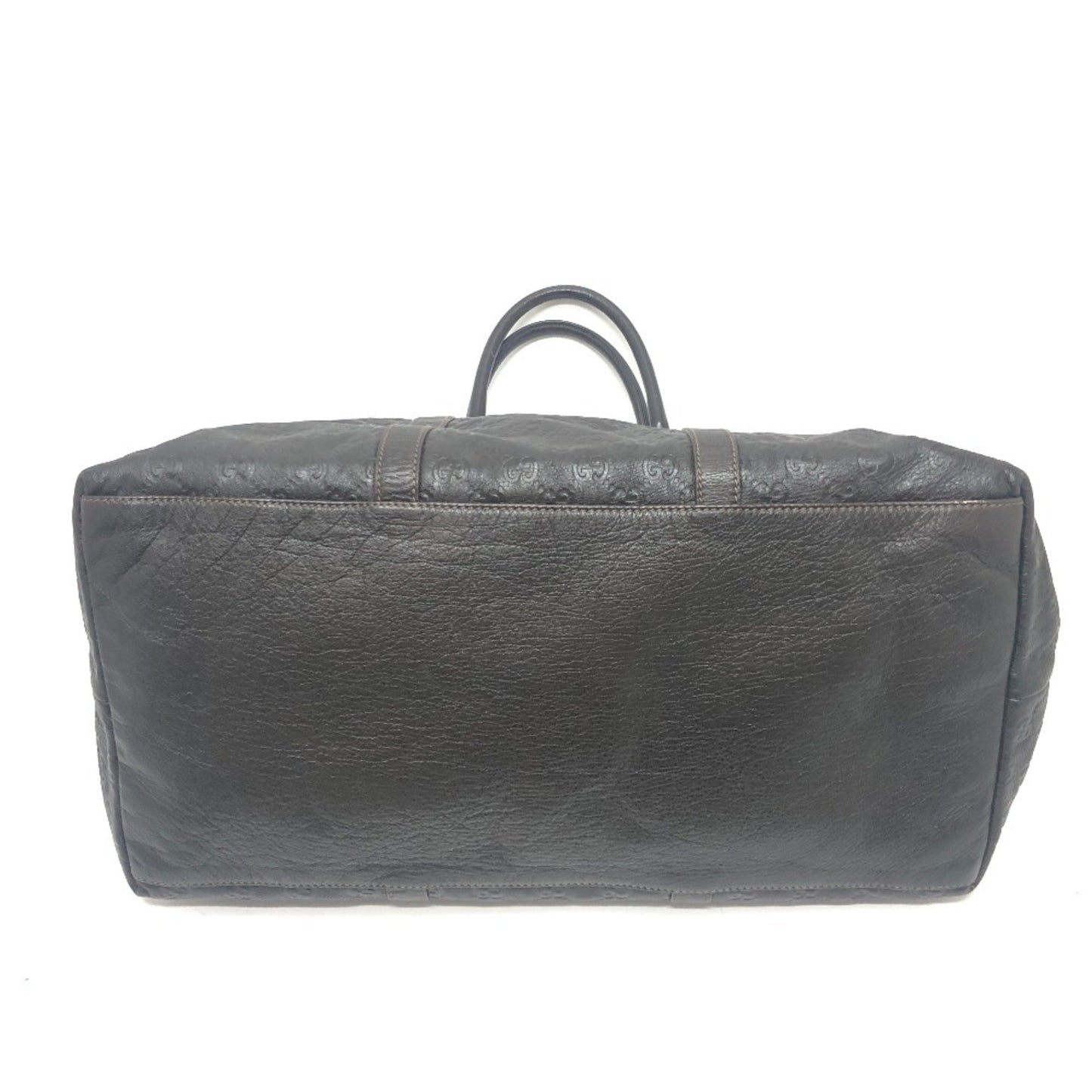 Gucci Brown Leather Handbag Tote Bag