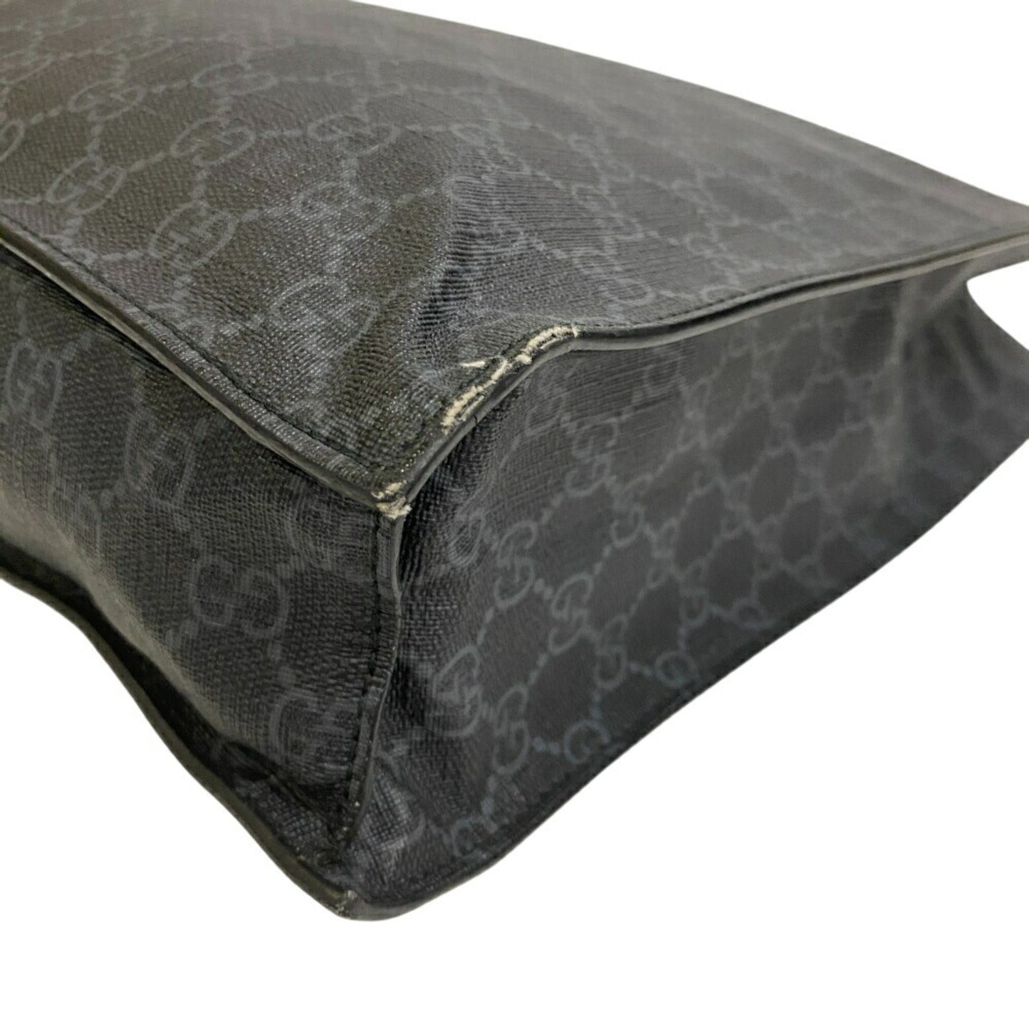 Gucci Black Pvc Handbag Tote Bag