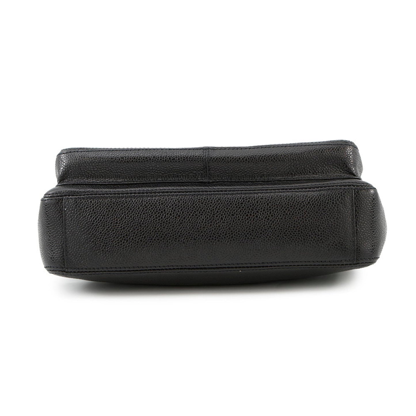 Chanel Black Grained Calfskin Tote Bag