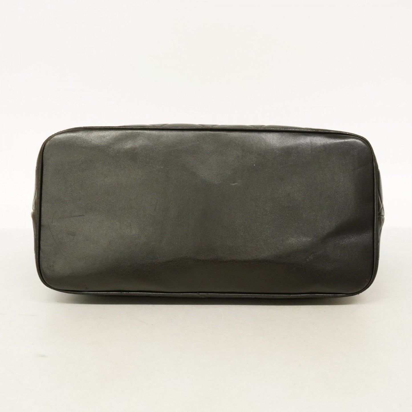 Chanel Black Leather Tote Bag