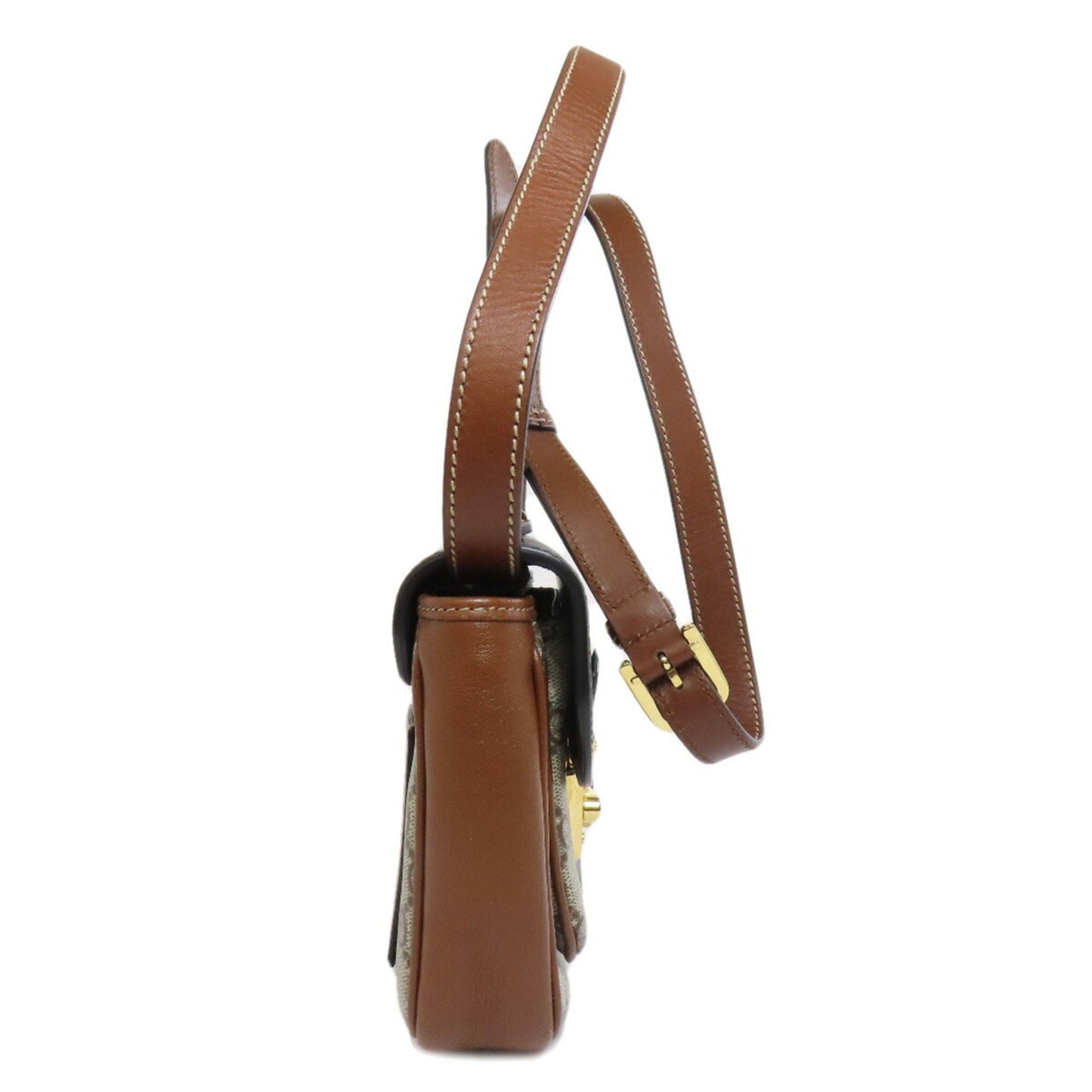 Gucci Brown Pvc Shoulder Bag