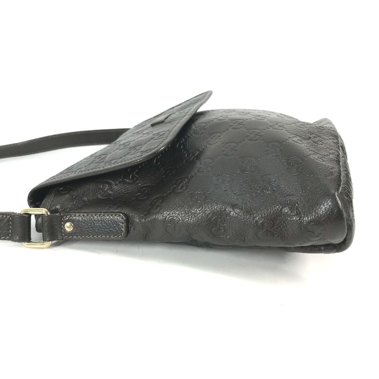 Gucci Brown Leather Shoulder Bag