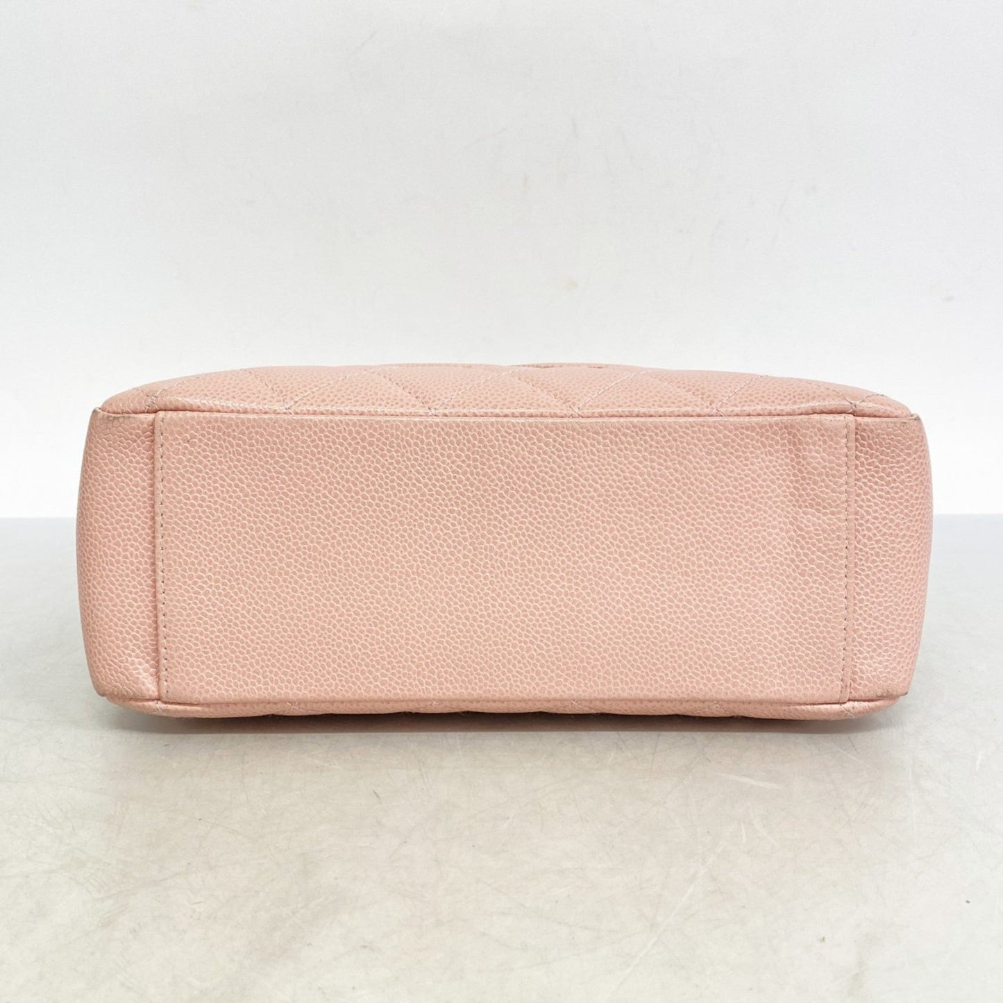 Chanel Pink Grained Calfskin Tote Bag